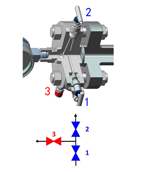 DEMONSTRATE MONO FLANGE DBB VALVE