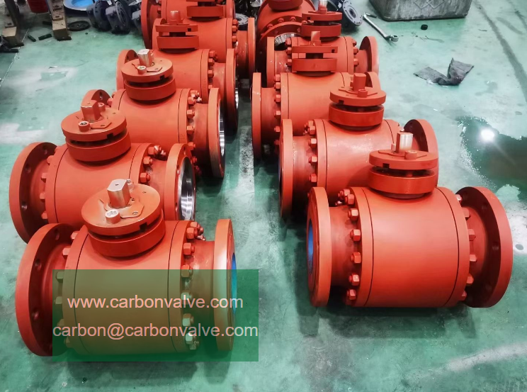 high pressure flanged ball valves